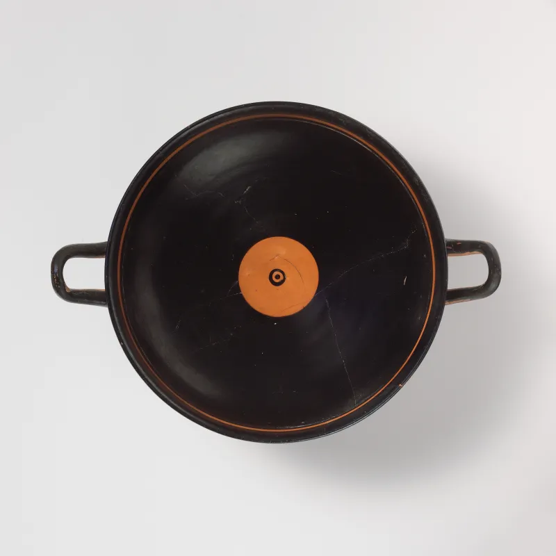 Terracotta Kylix- Droop Cup (Drinking Cup) Met 