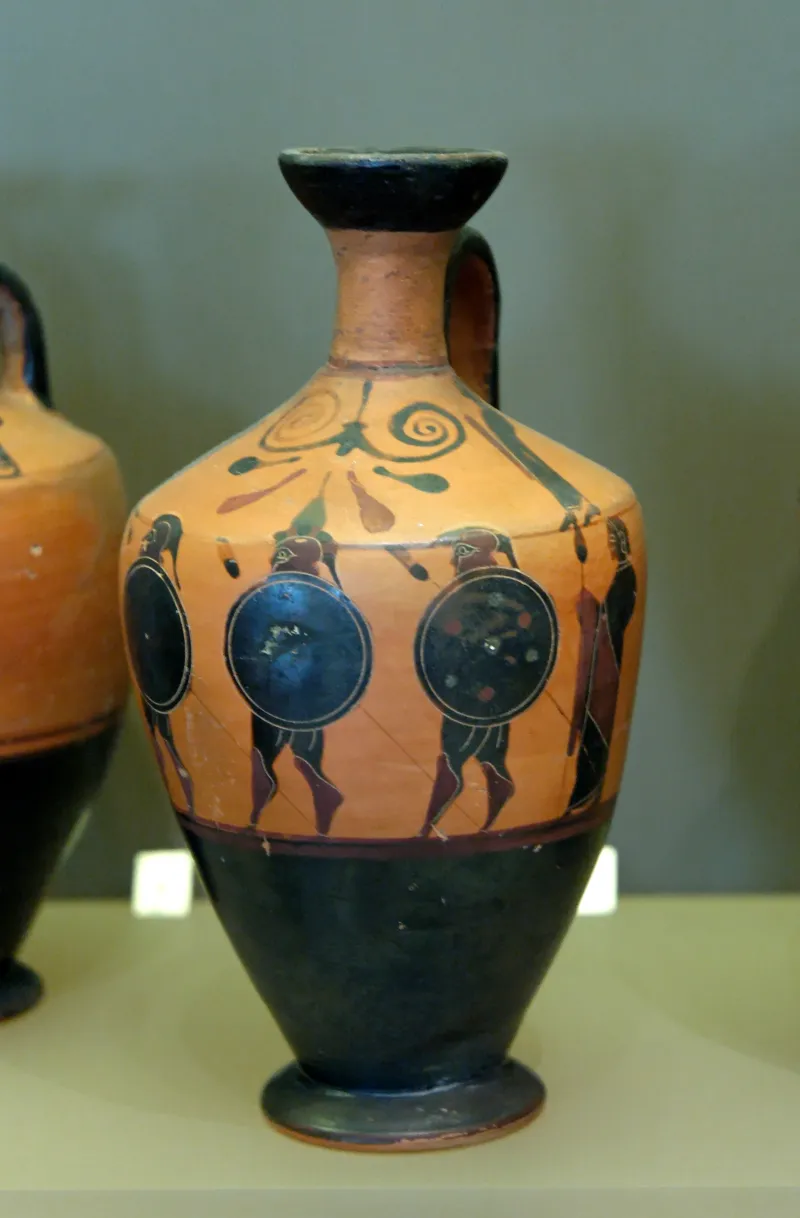 Lekythos Hoplite Petit Palais 