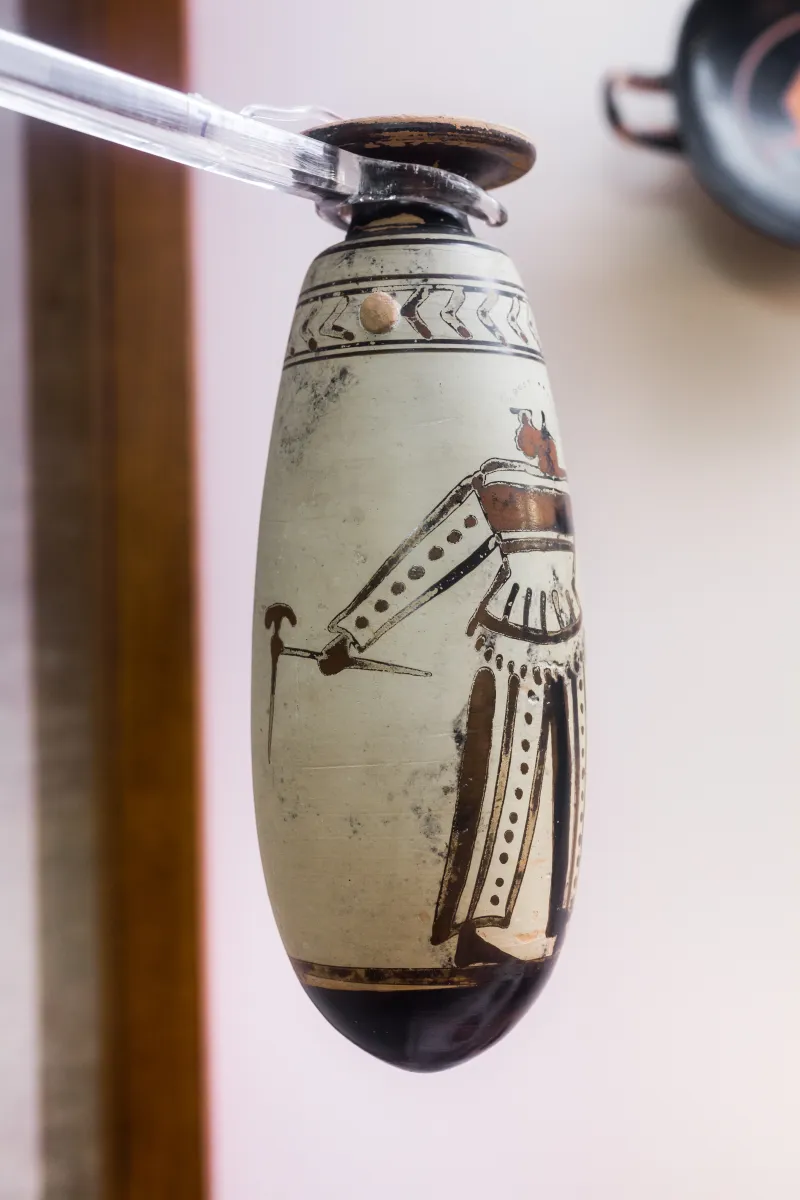 Group Of The Negro Alabastra - Arv 268 5 - African Warrior - Palm Tree - Rhodos Am 13270 - 