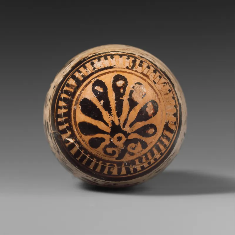 Terracotta Alabastron (Perfume Vase) Met 