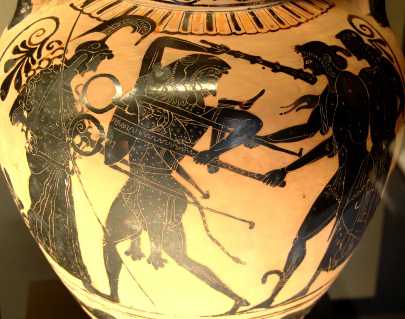 Apollo Herakles Tripod Louvre 