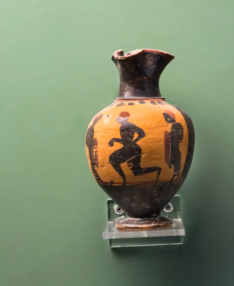 Group Of Vatican G 52 - Abv 462 39 - Youth Running Between Draped Youths - Rhodos Am 