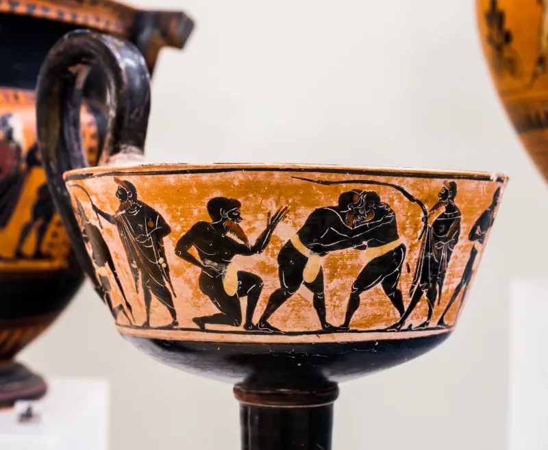 Group Of Vatican 58 - Abv 345 3 - Athletes In Perizomata And Trainers - Roma Mnevg - 