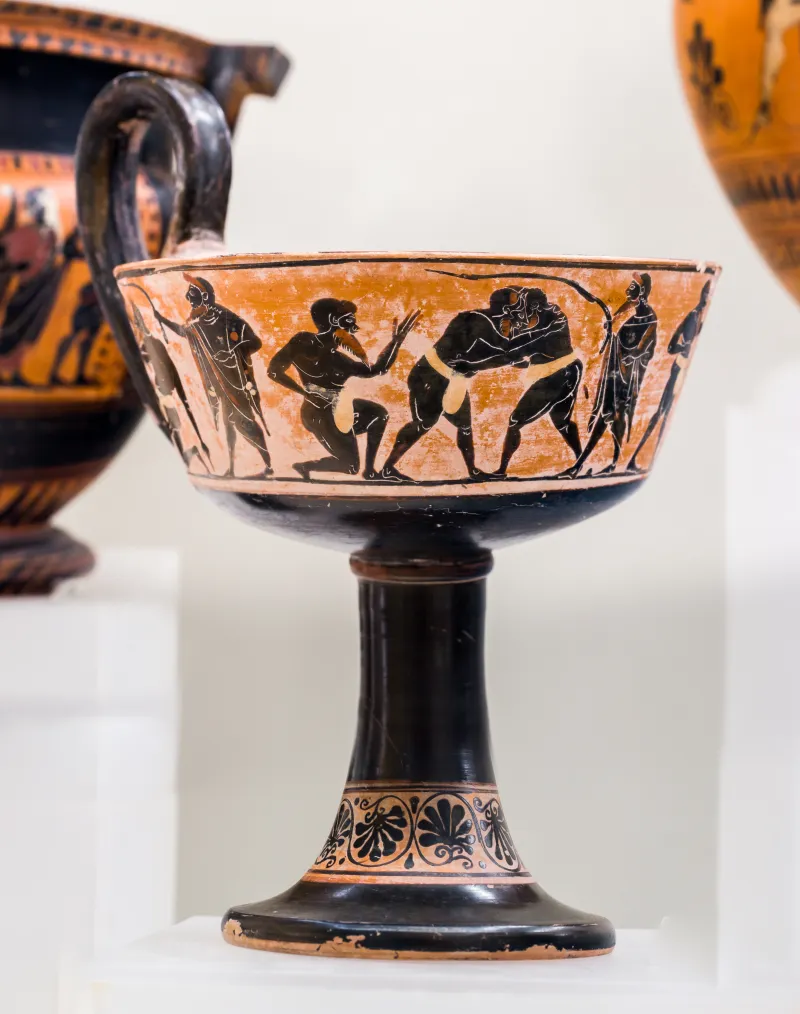 Group Of Vatican 58 - Abv 345 3 - Athletes In Perizomata And Trainers - Roma Mnevg - 