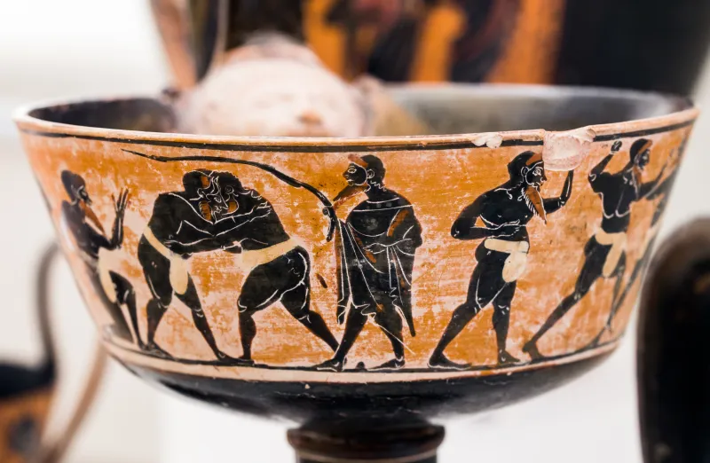 Group Of Vatican 58 - Abv 345 3 - Athletes In Perizomata And Trainers - Roma Mnevg - 
