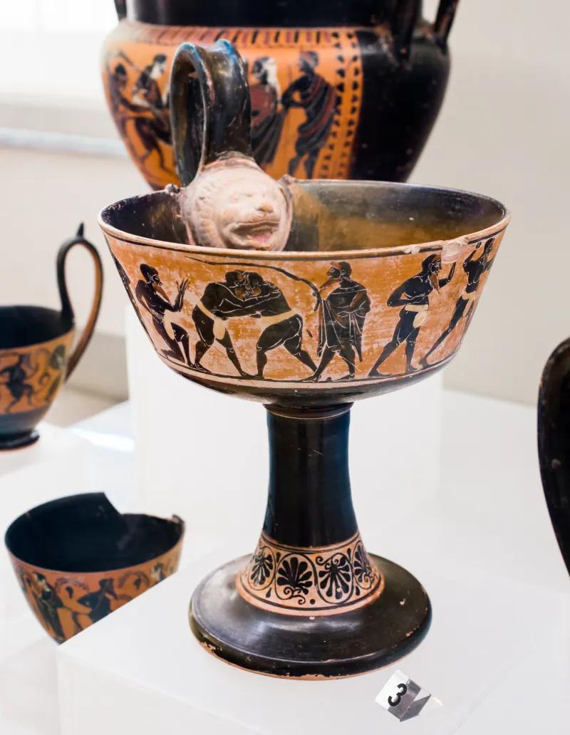 Group Of Vatican 58 - Abv 345 3 - Athletes In Perizomata And Trainers - Roma Mnevg - 