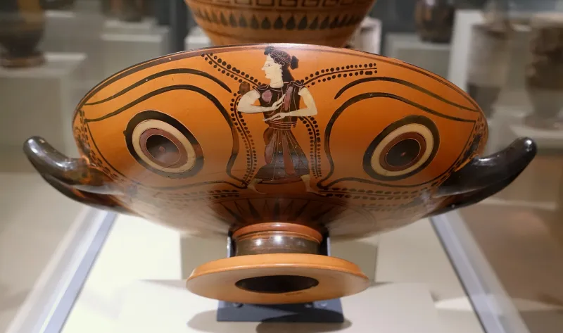 Eye Cup, Attributed By Beazley To The Group Of Walters Greek, Attic, 510 Bc, Terracotta - Middlebury College Museum Of Art - Middlebury, Vt - 