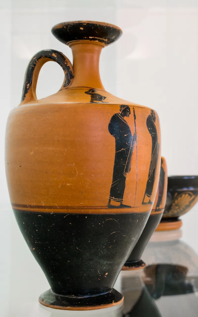 Group Of Hoplite Leaving Home - Abv 464 Extra - Hoplite And Draped Figures - München As 1845 - 