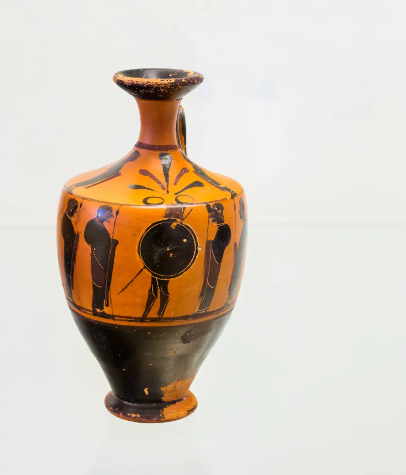 Group Of Hoplite Leaving Home - Abv 464 Extra - Hoplite And Draped Figures - München As 1847 - 