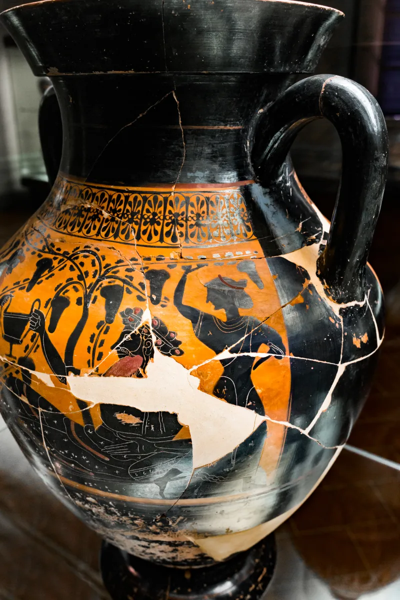 Group Of Würzburg 199 - Abv 289 23 - Herakles Visiting Pholos - Dionysos With Maenads And Satyr - Firenze Man 3812 - 