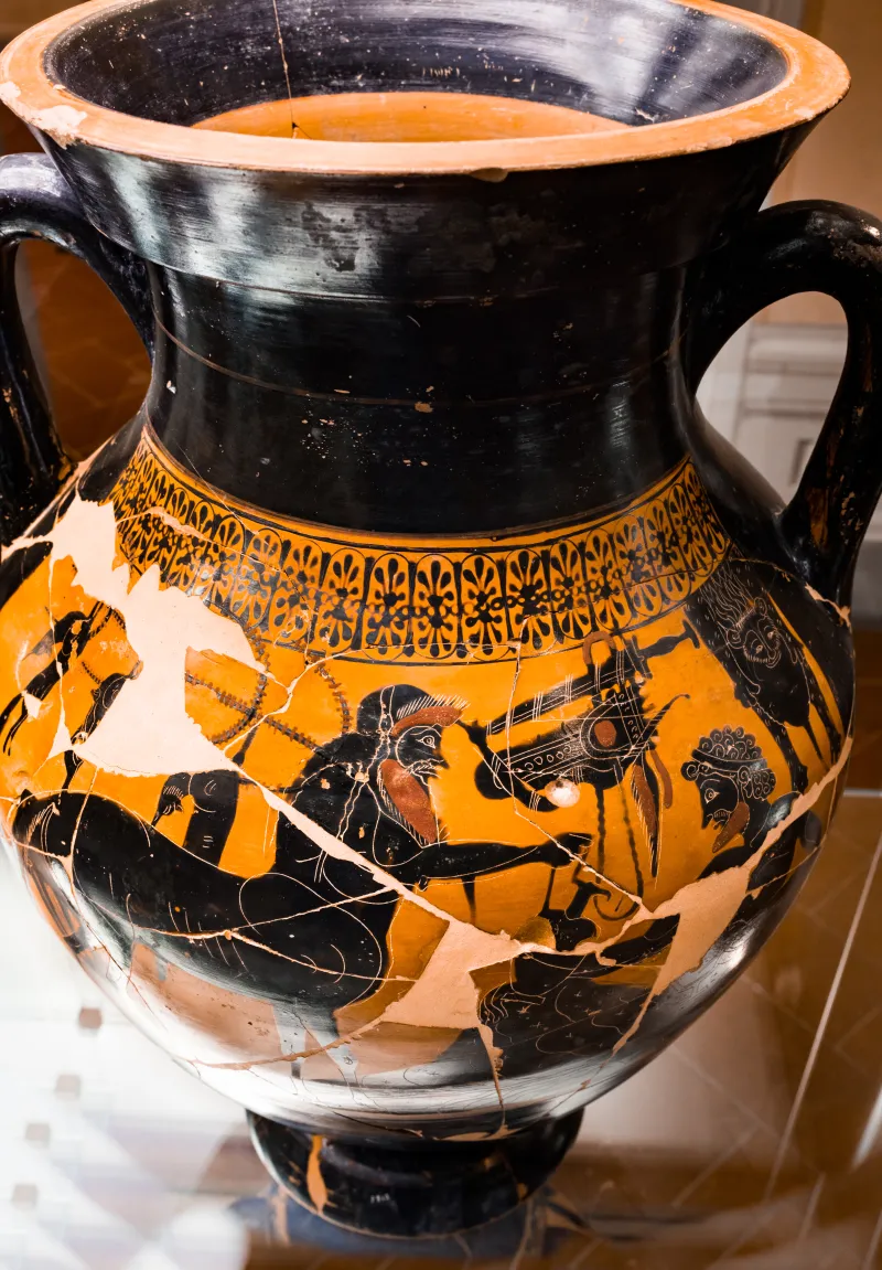 Group Of Würzburg 199 - Abv 289 23 - Herakles Visiting Pholos - Dionysos With Maenads And Satyr - Firenze Man 3812 - 