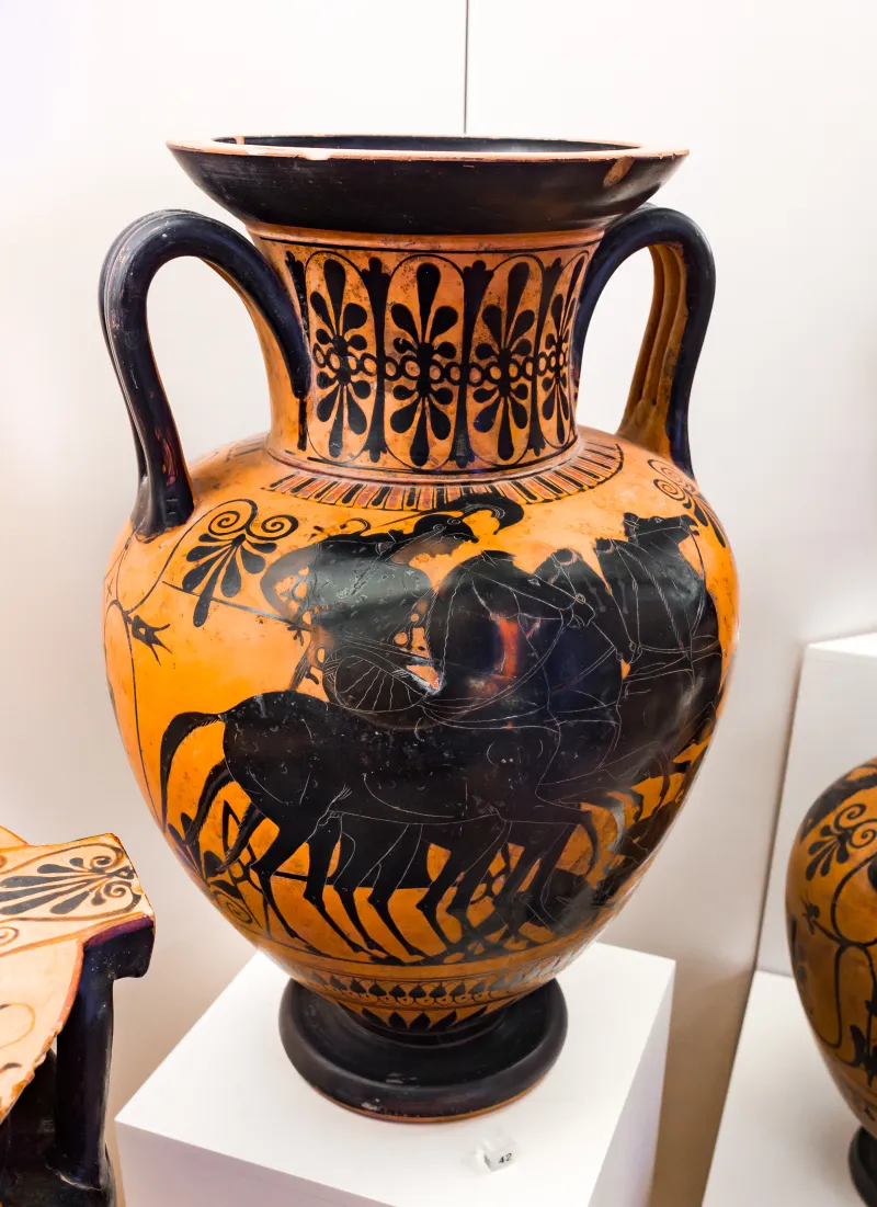 Comparable To The Group Of Würzburg 210 - Abv 358 - Gigantomachy - Dionysos Between Maenads - Roma Mnevg 50395 - 