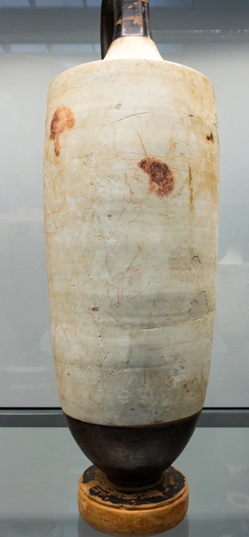 Group R - Arv 1383 8 - Woman And Man Approaching Tomb Stele At Which A Young Warrior Sits - München As Sch 83 - 
