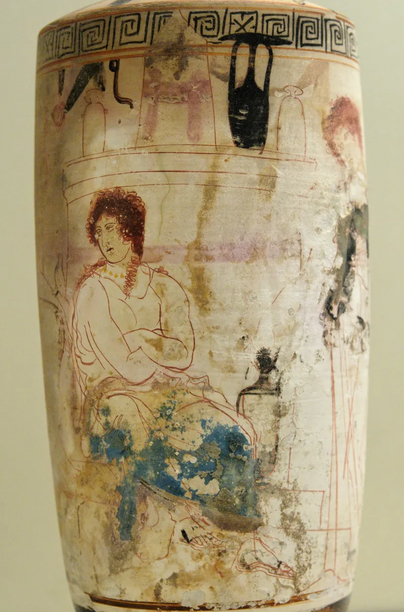 Tomb Scene Bm Vase 