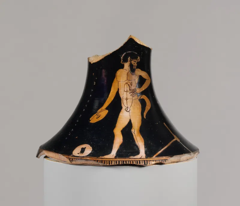 Neck Of A Terracotta Oinochoe (Jug) Met 