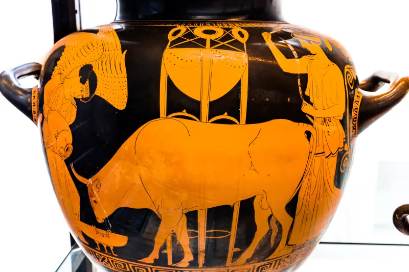 Hector Painter - Arv 1036 5 - Nike With Sacrificial Bull - Man Between Two Women - München As 2412 - 