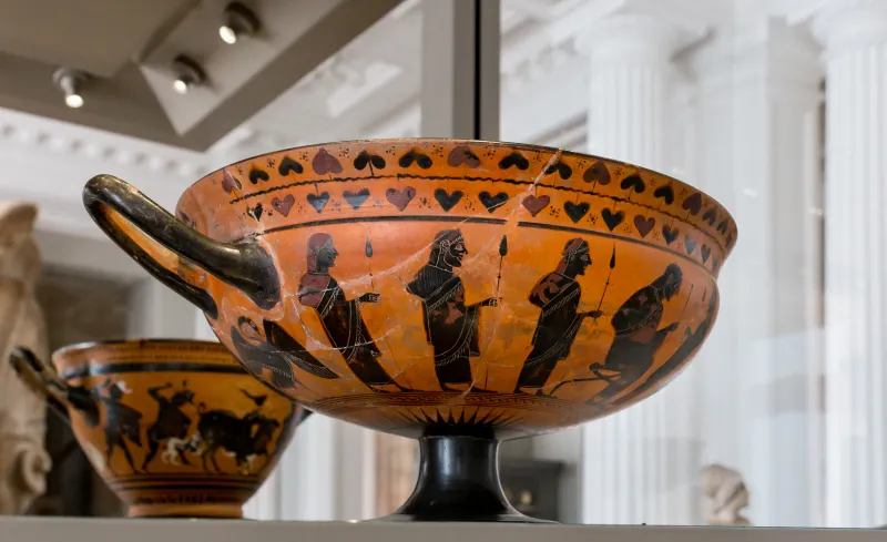 Heidelberg Painter - Abv 63 4 - Dionysos And Ariadne - Old Man With Woman And Men - Cambridge Fwm Gr-4-1930 - 