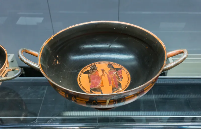 Heidelberg Painter - Abv 64 28 - Dionysos And Ariadne - Warrior Arming - Diskobolos - München As 7739 - 