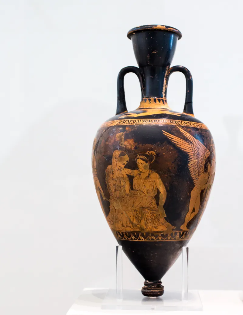 Heimarmene Painter Arv 1173 1 Erotes - Paris Falling In Love With Helena 
