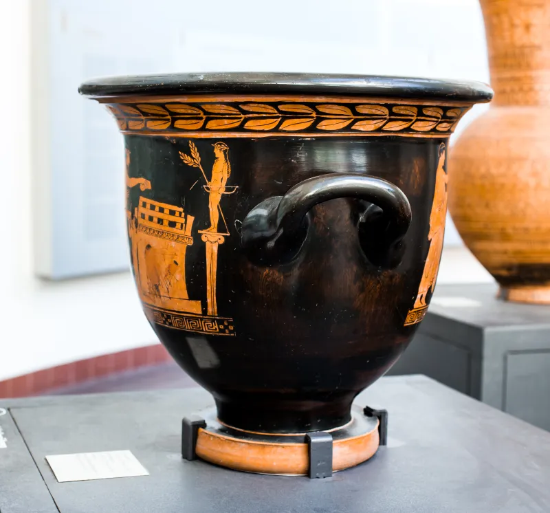 Hephaistos Painter - Arv 1115 31Bis - Sacrifice - Draped Youths - Frankfurt Am Β 413 - 