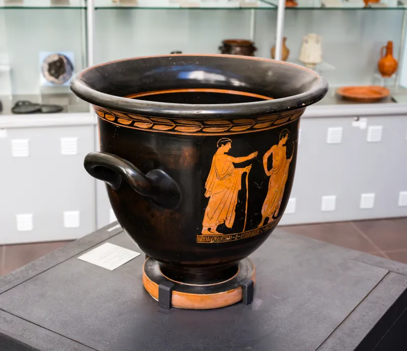 Hephaistos Painter - Arv 1115 31Bis - Sacrifice - Draped Youths - Frankfurt Am Β 413 - 
