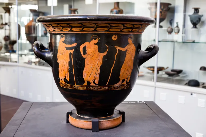 Hephaistos Painter - Arv 1115 31Bis - Sacrifice - Draped Youths - Frankfurt Am Β 413 - 