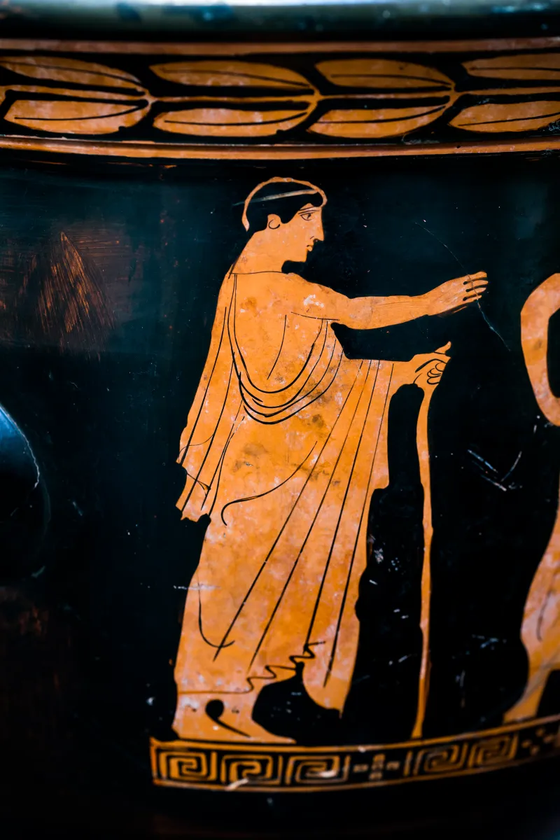Hephaistos Painter - Arv 1115 31Bis - Sacrifice - Draped Youths - Frankfurt Am Β 413 - 