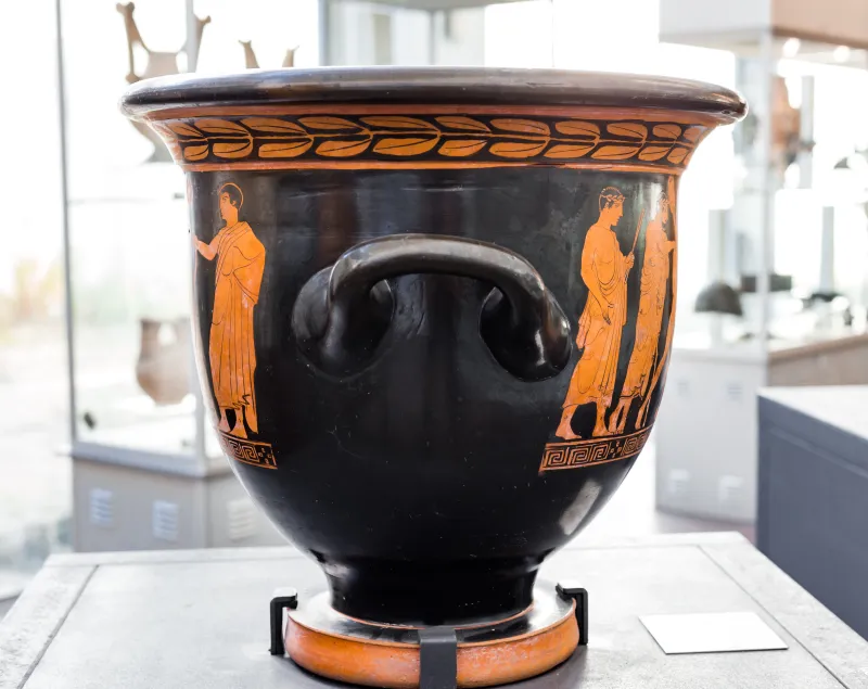 Hephaistos Painter - Arv 1115 31Bis - Sacrifice - Draped Youths - Frankfurt Am Β 413 - 