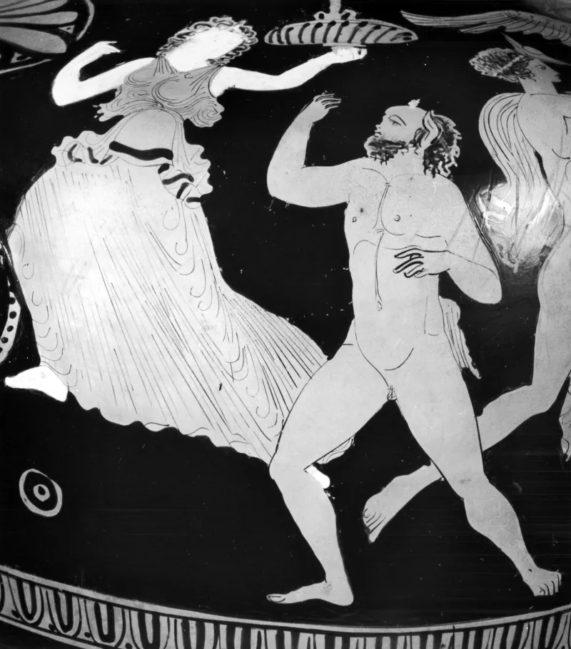 Herakles Painter - Red-Figure "Kerch-Style" Hydria - Walters 48263 - Side A Detail 