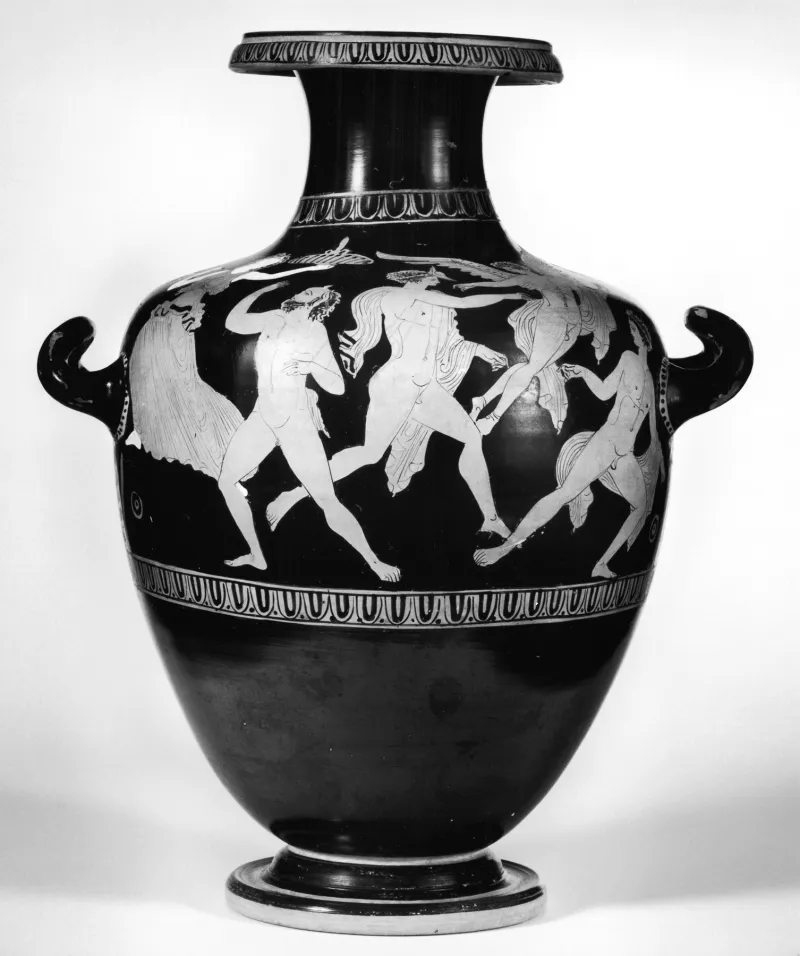 Herakles Painter - Red-Figure "Kerch-Style" Hydria - Walters 48263 - Side 