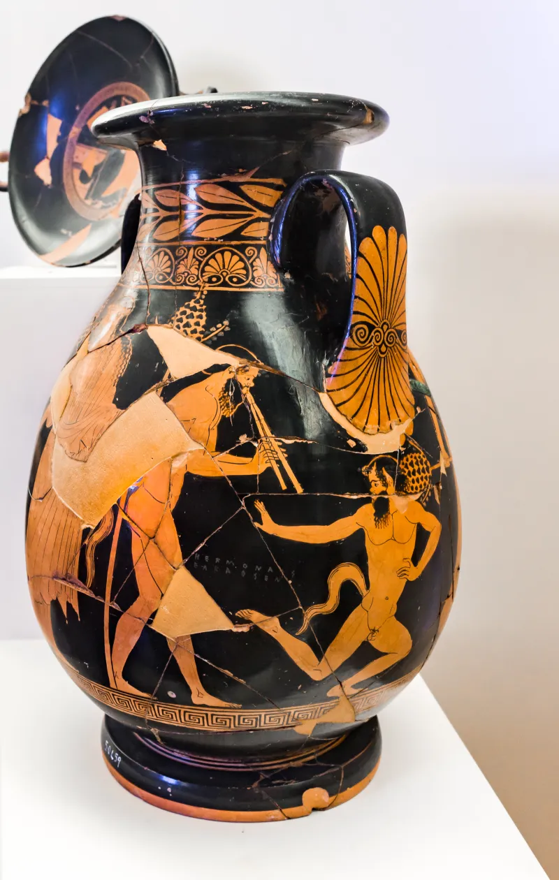 Hermonax - Arv 485 27 - Dionysos With Maenads And Satyrs - Roma Mnevg 50459 - 