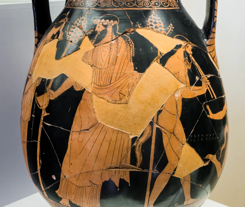 Hermonax - Arv 485 27 - Dionysos With Maenads And Satyrs - Roma Mnevg 50459 - 