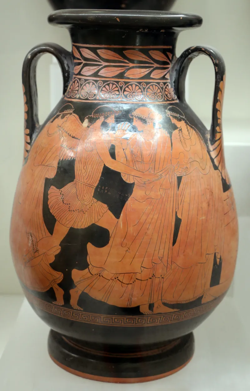 Hermonax, Pelike Con Borea Che Rapisce Orizia, 470-460 Ac Dalla Tomba Presso Quella Delle 5 Sedie Alla 