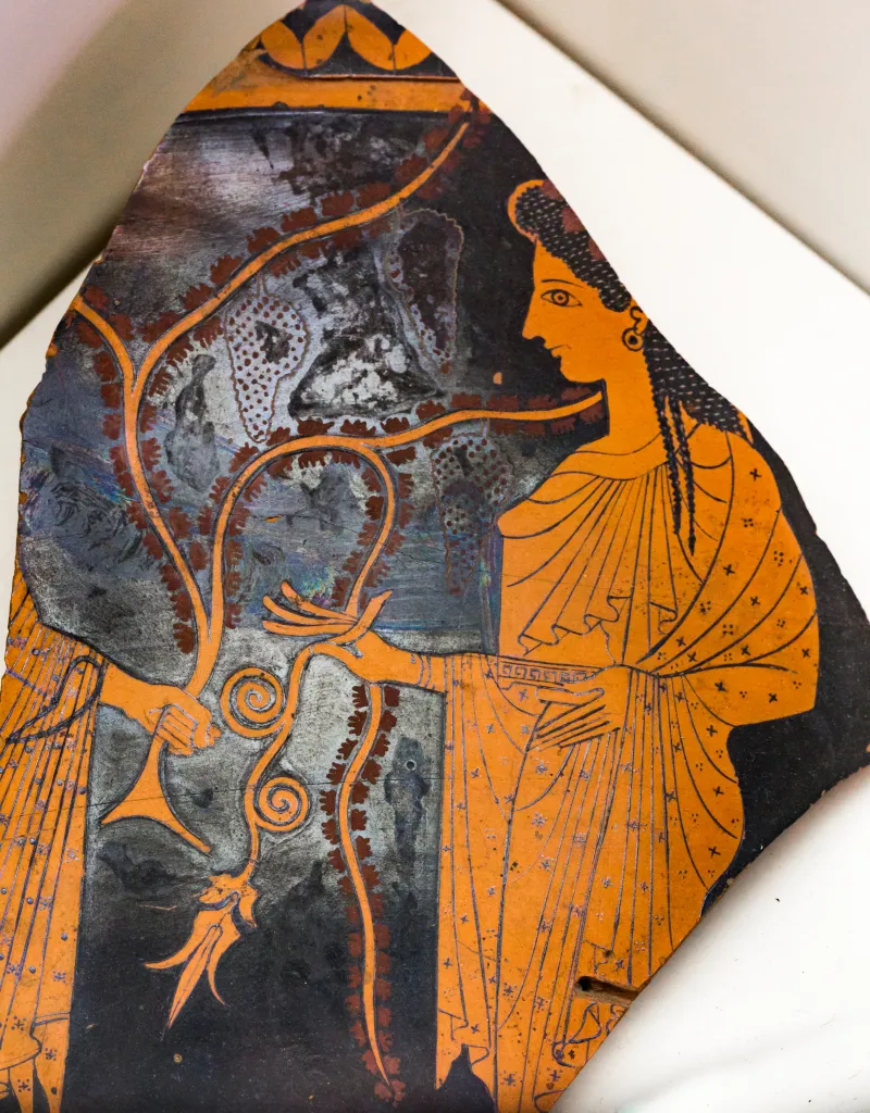 Hischylos Painter - Arv 162 5 - Dionysos And Ariadne - Roma Mnevg 50590 - 