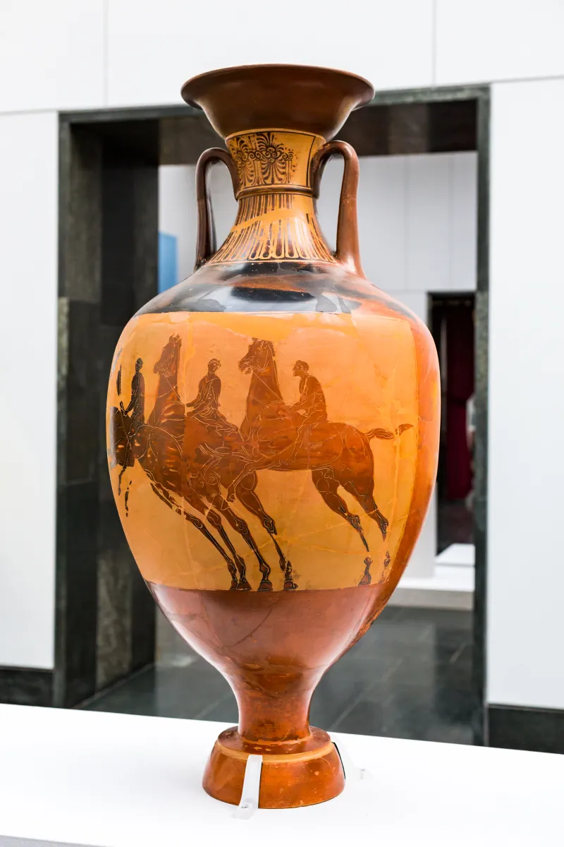 Hobble Group - Abv 417 2 - Athena Promachos - Horse Race - München As 7767 - 