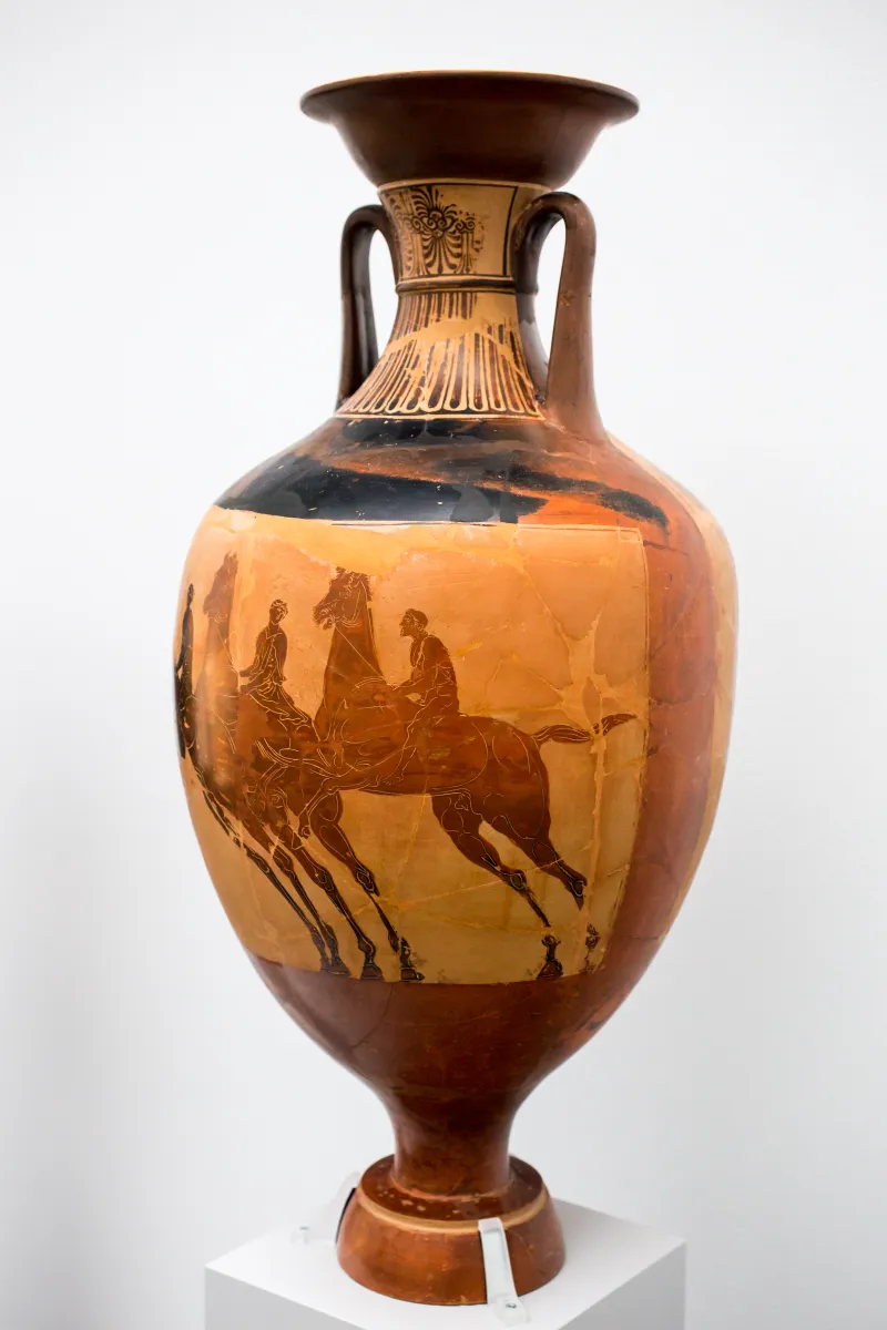 Hobble Group - Abv 417 2 - Athena Promachos - Horse Race - München As 7767 - 