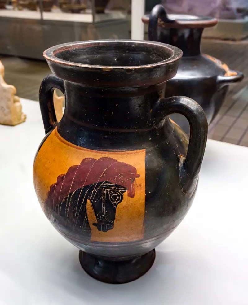Horse-Head Amphora Group A - Abv 15-17Extra - Horse-Head - London Bm 1964-0415-1 - 