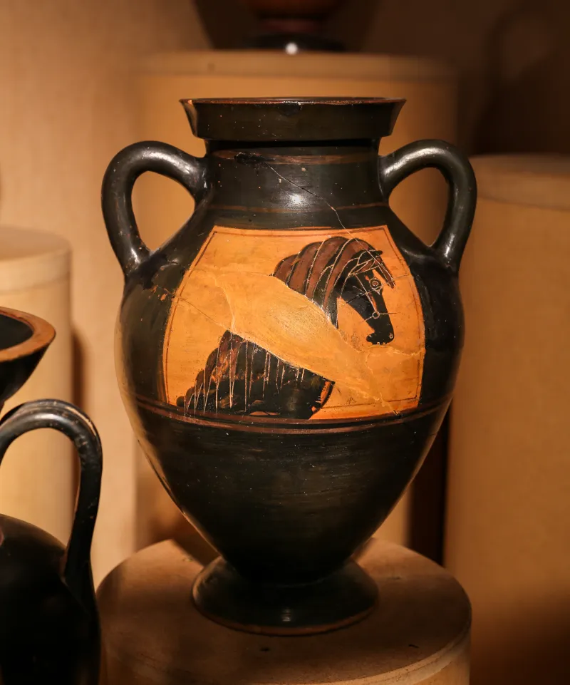 Horse-Head Amphora Group E - Abv 17 32 - Horse-Head - Erlangen As M 930 - 