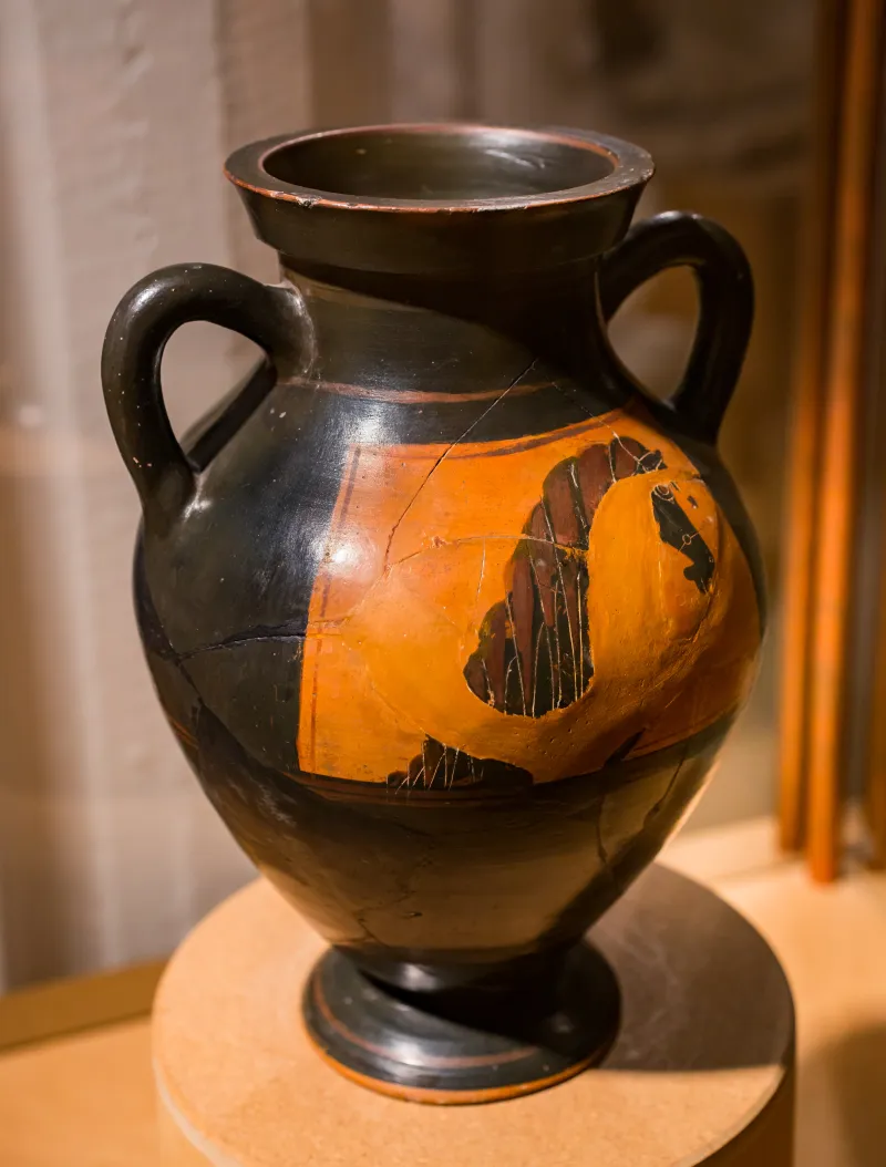 Horse-Head Amphora Group E - Abv 17 32 - Horse-Head - Erlangen As M 930 - 