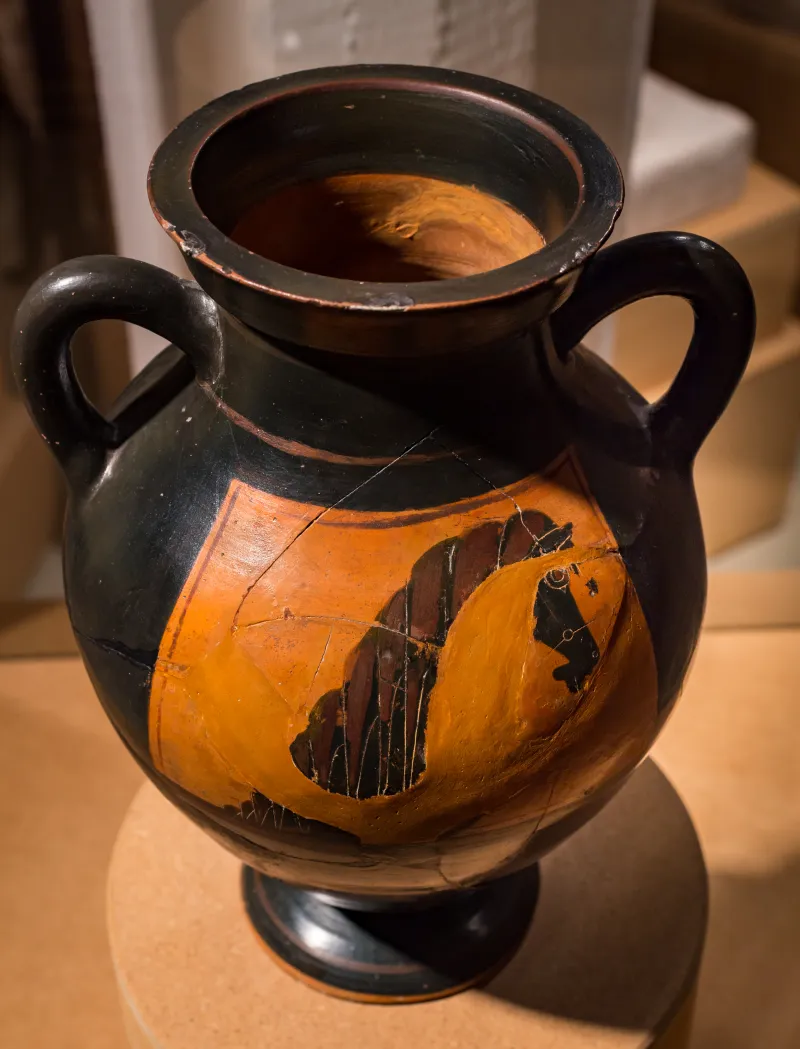 Horse-Head Amphora Group E - Abv 17 32 - Horse-Head - Erlangen As M 930 - 