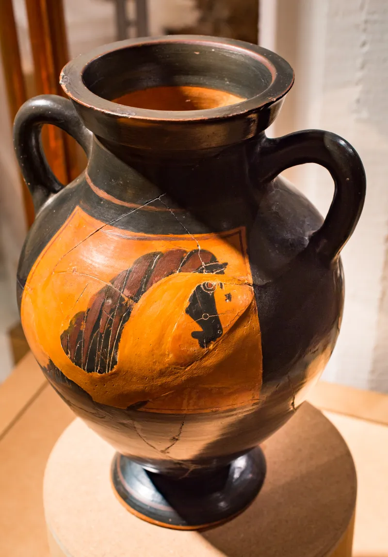 Horse-Head Amphora Group E - Abv 17 32 - Horse-Head - Erlangen As M 930 - 
