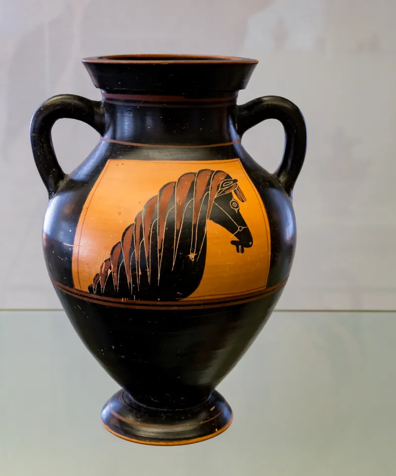 Horse-Head Amphora Group E - Abv 17 34 - Horse-Head - München As 1362 - 