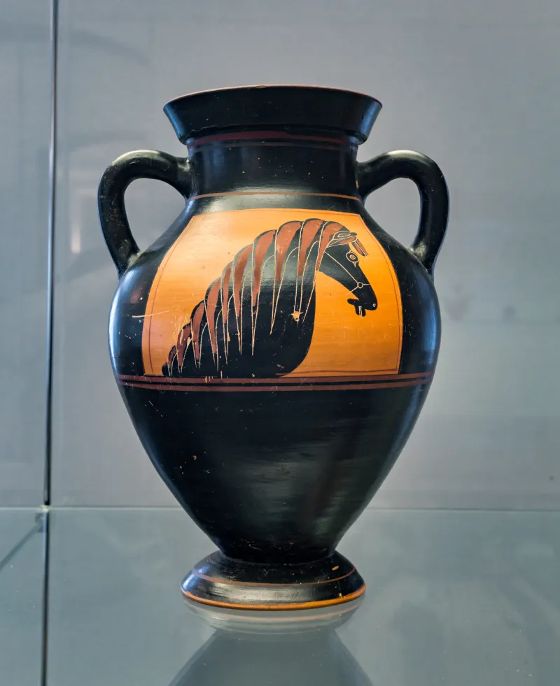 Horse-Head Amphora Group E - Abv 17 34 - Horse-Head - München As 1362 - 