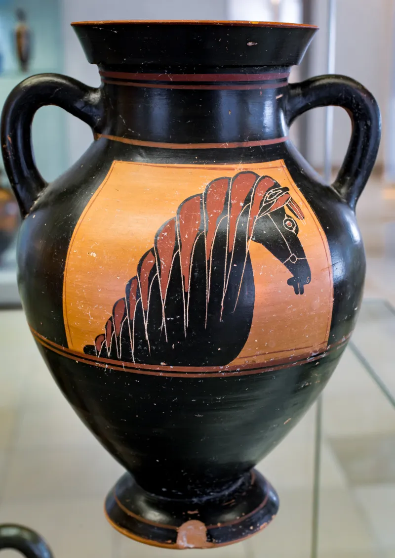 Horse-Head Amphora Group E - Abv 17 34 - Horse-Head - München As 1362 - 