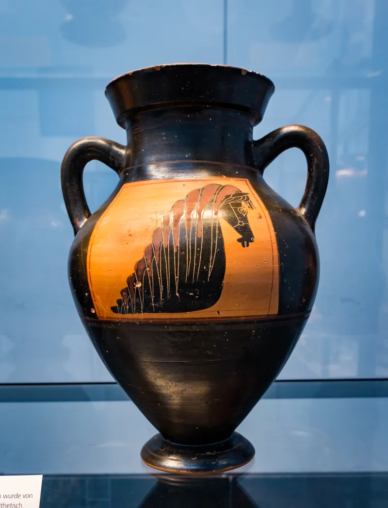 Horse-Head Amphora Group E - Abv 17 35 - Horse-Head - München As 1361 - 