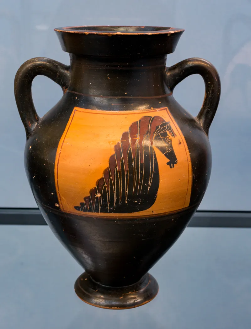 Horse-Head Amphora Group E - Abv 17 35 - Horse-Head - München As 1361 - 
