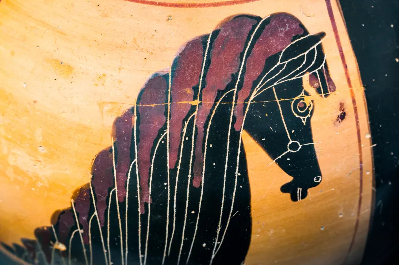 Horse-Head Amphora Group E - Abv 17 35 - Horse-Head - München As 1361 - 