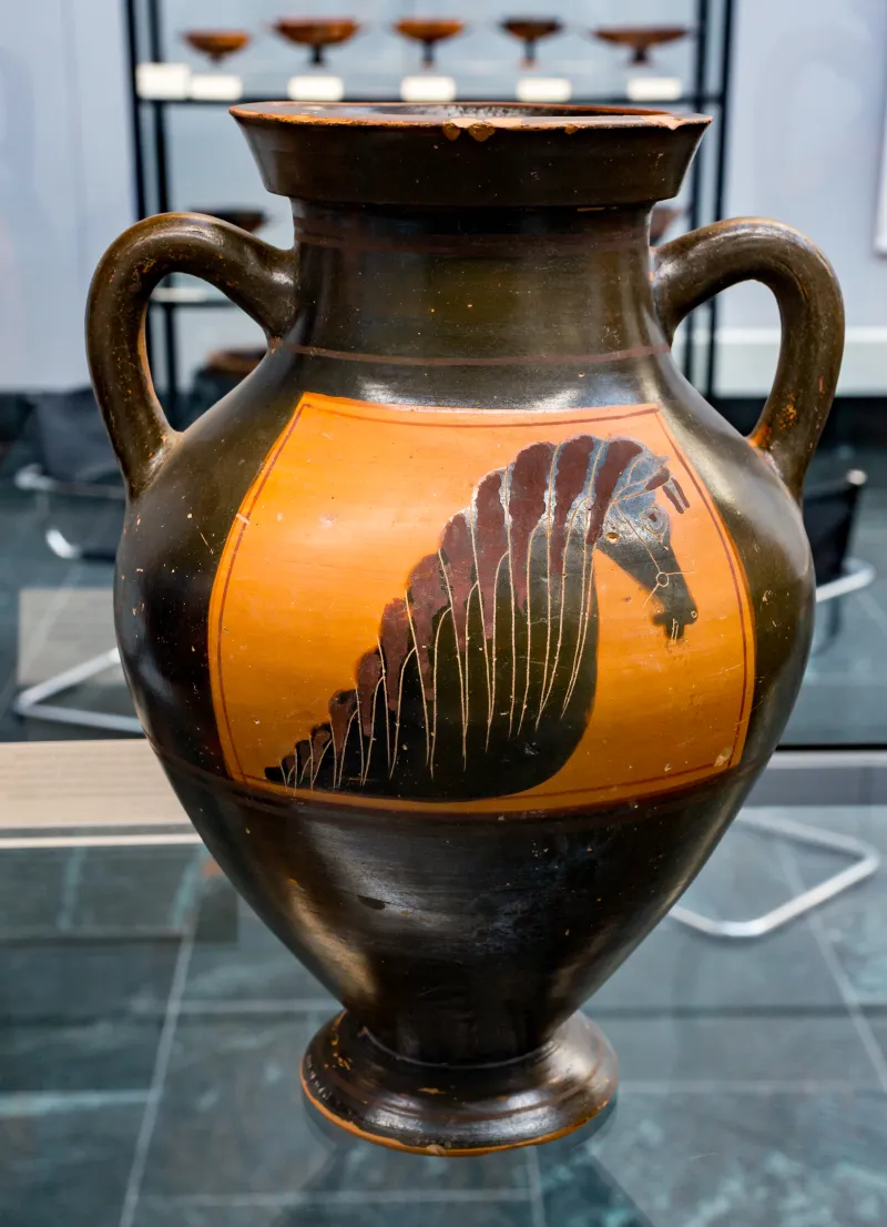 Horse-Head Amphora Group E - Abv 17 35 - Horse-Head - München As 1361 - 