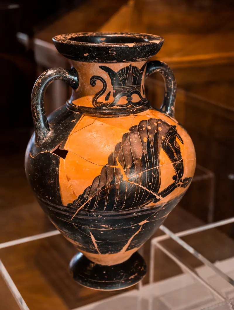 Horse-Head Amphora Group U - Abv Extra - Horse Protome With Forelegs - Roma Sabap-Rvem - 