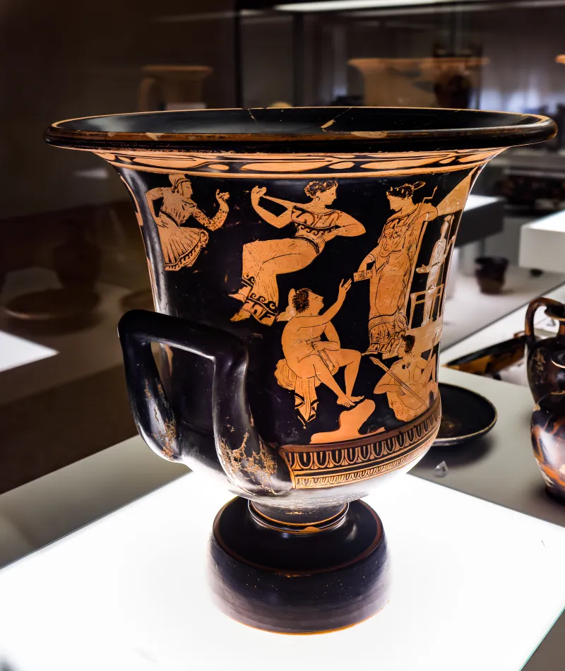 Iphigeneia Painter - Arv 1440 1 - Iphigeneia In Tauris - Satyrs - Ferrara Man 3032 - 